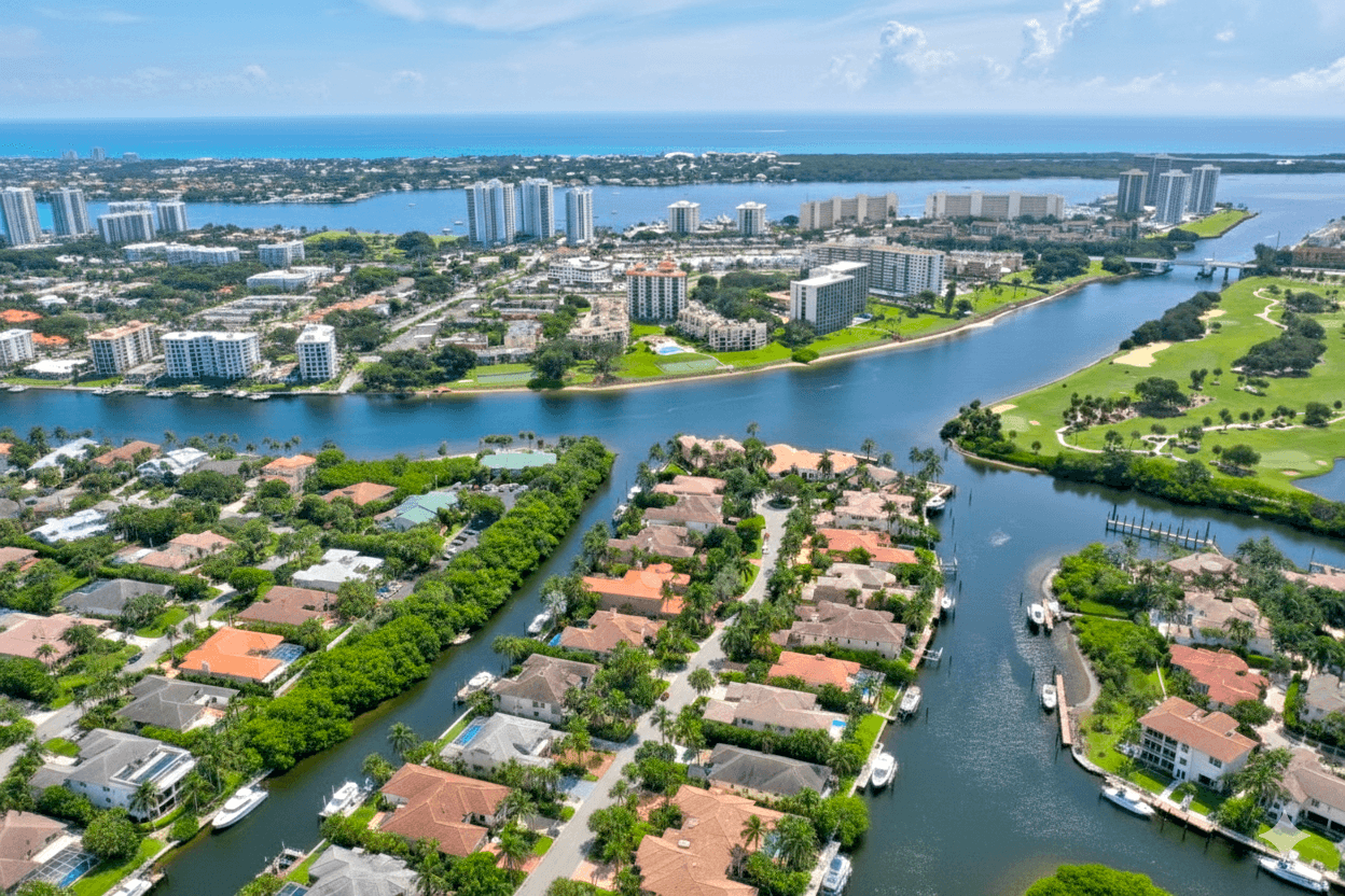 skyview of NORTH PALM BEACH